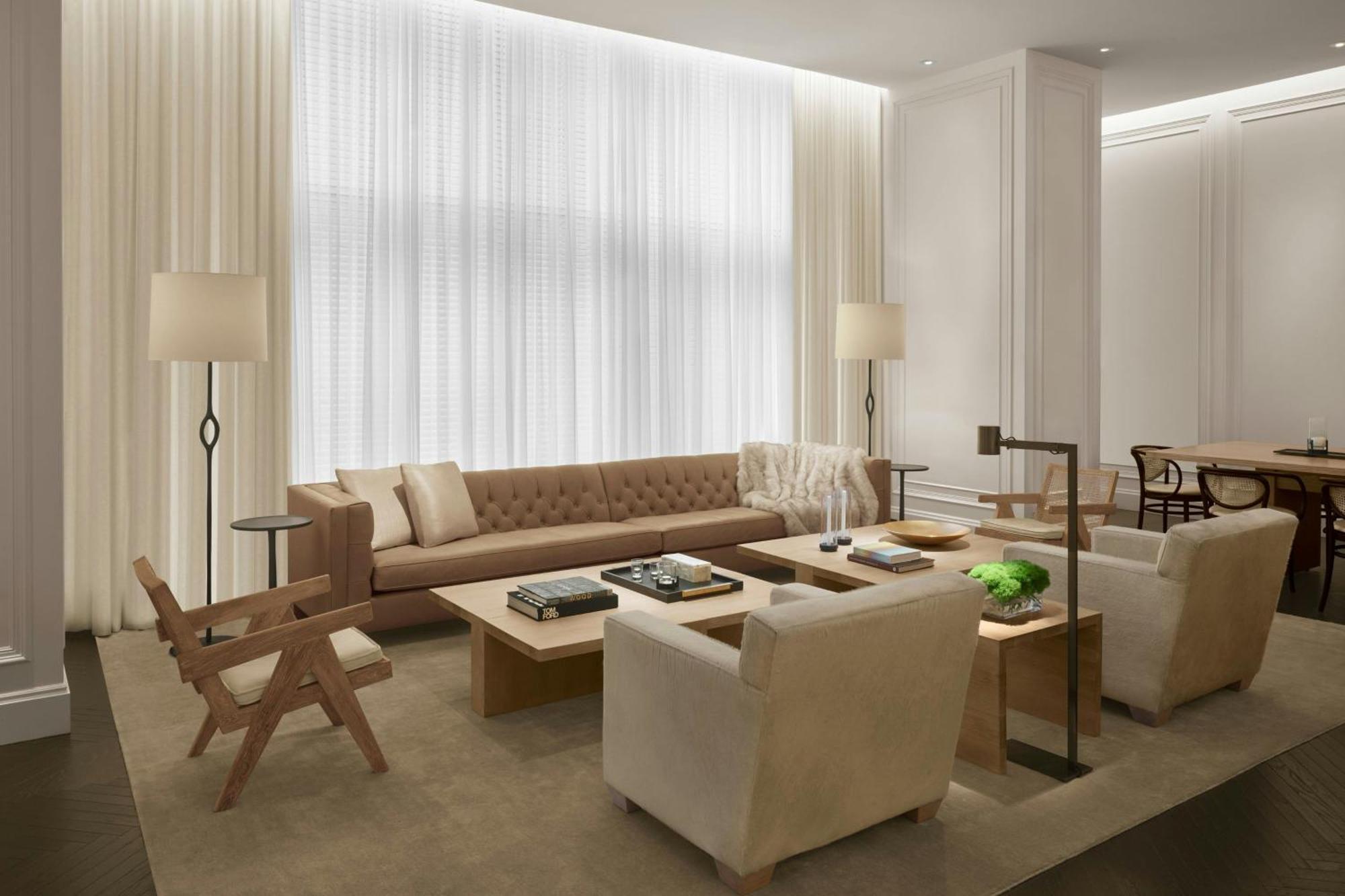 The Times Square Edition New York Luaran gambar 3D interior rendering