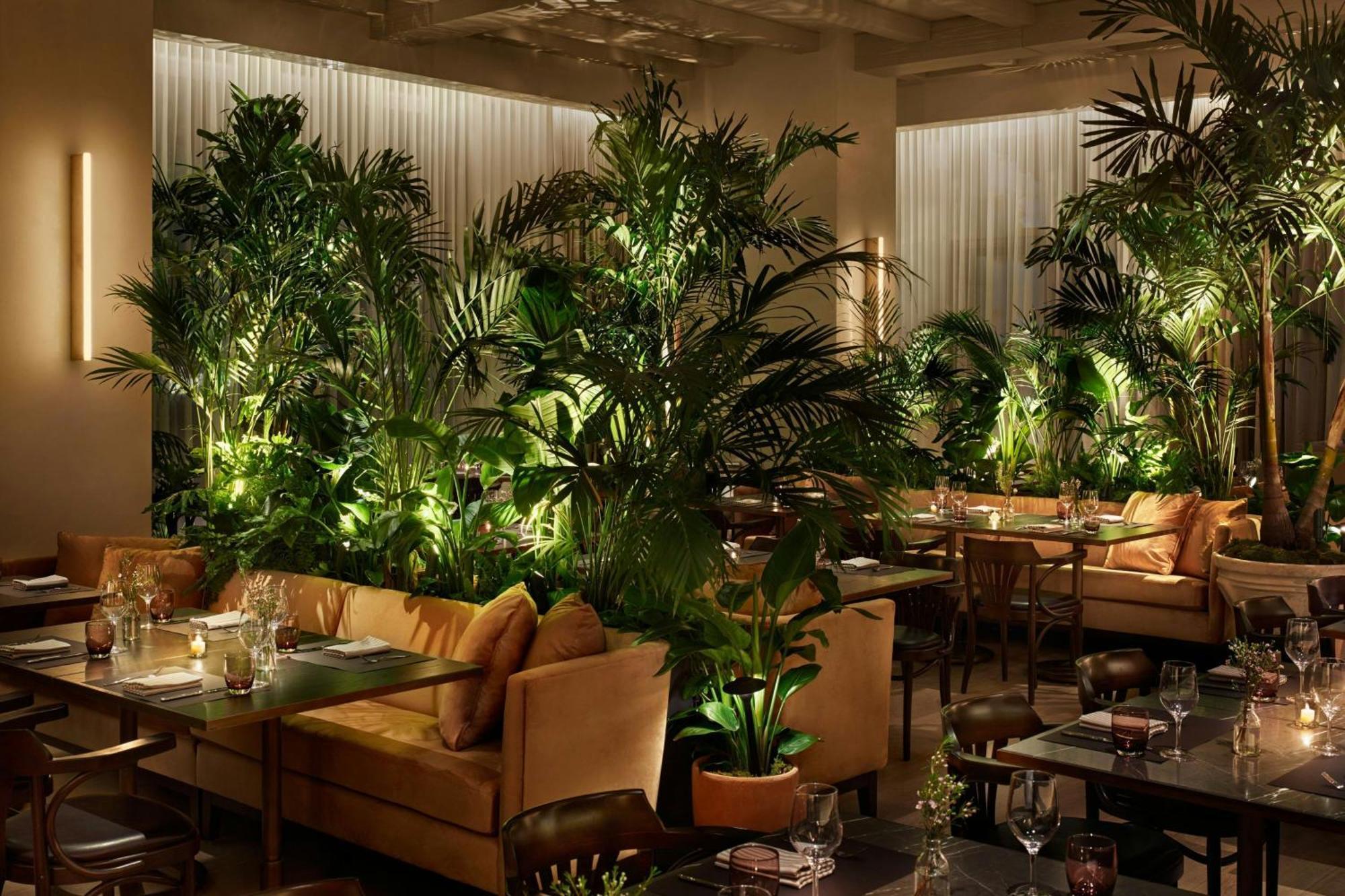 The Times Square Edition New York Luaran gambar The interior of the restaurant